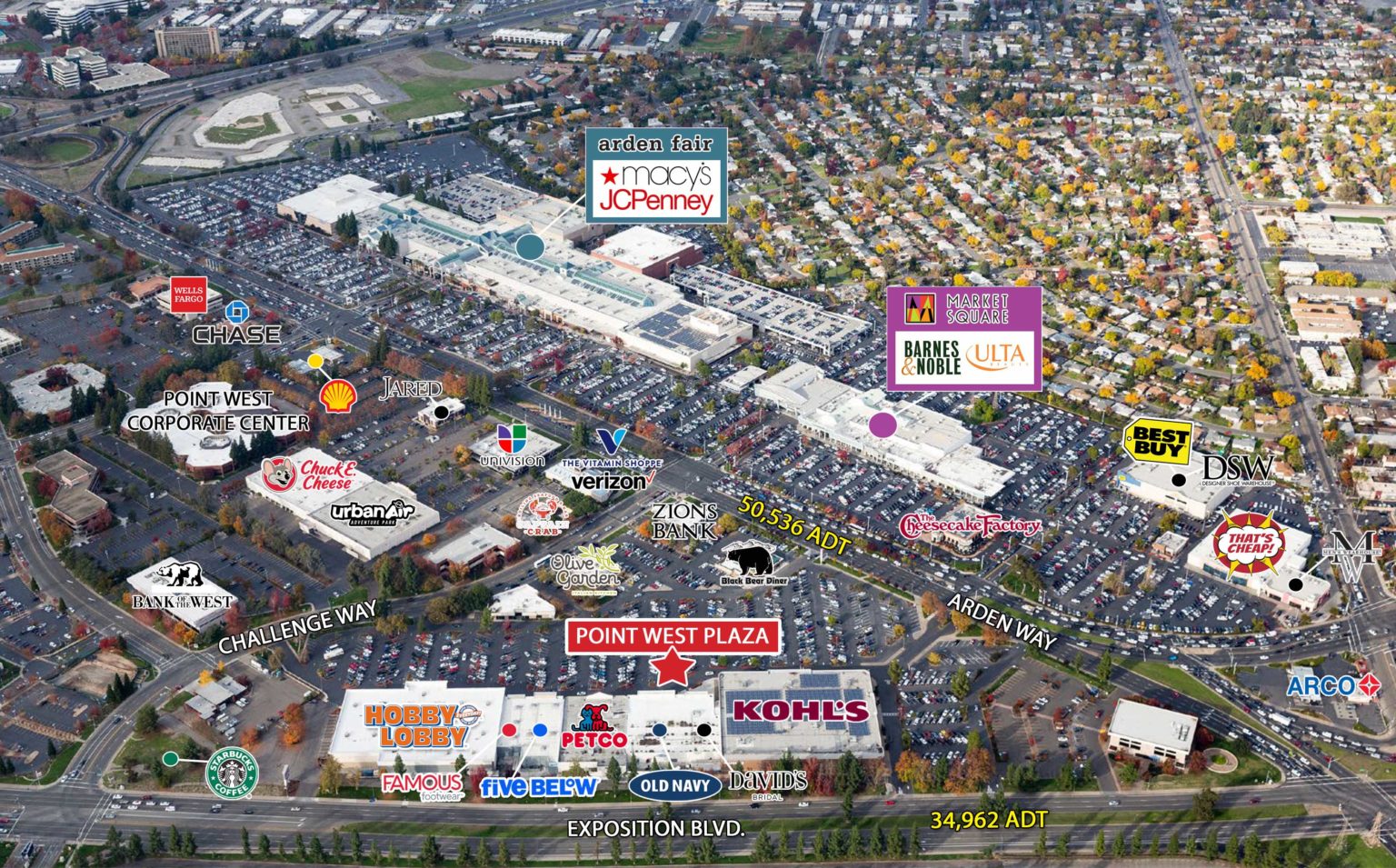 Point West Plaza, Sacramento, CA Browman Development